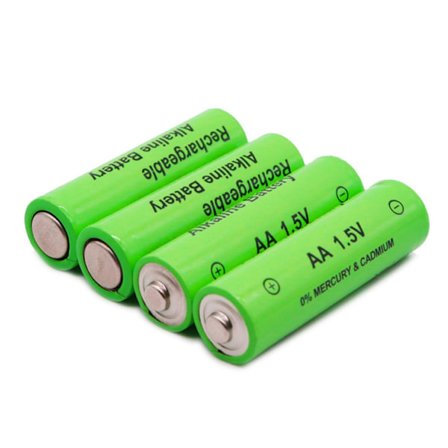 AA 1.5V Ladattavat Alkaliparistot, Sopivat Monenlaisiin Elektroniikkalaitteisiin