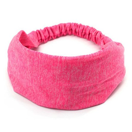 Yoga Headband Hair Band til Sports Training Pink