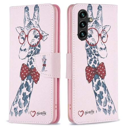 Wonderland Samsung Galaxy A56 flip etui - Giraf