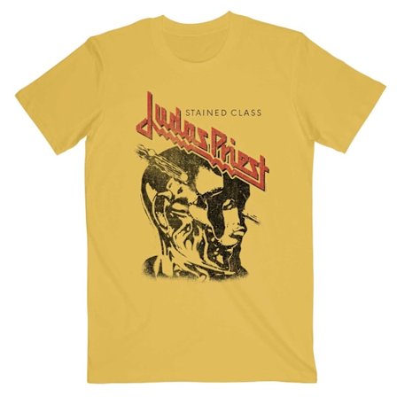 Judas Priest Unisex Adult Stained Class Vintage Head T-Shirt XX
