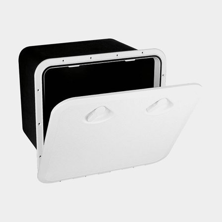 Schowek / schowek / wbudowana skrzynka jachtowa Nuova Rade Top Line Storage Hatches, 370 x 375 x 256 mm, biały - Jachtowa