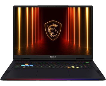 MSI-Raider 18 HX AI A2XWJG-003NEU-Den raskeste og kraftigste 18" laptopen med RTX 5090-Laptops Gaming-Gaminglaptoper