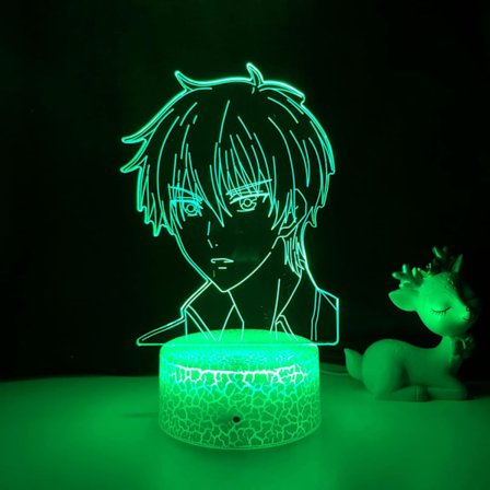 Akryl 3D Lampe Anime Fruits Basket til Soveværelses Dekoration Natlys Børnefødselsdagsgave Værelse Skrivebord Led Lys Manga
