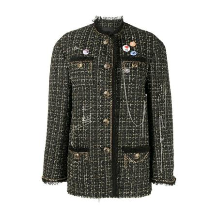 R13 - Blazer - Svart - Dam - Storlek: S, Dam, Storlek: S