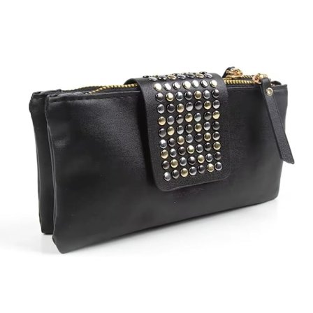 Väska plånbok/handväska Nitband ombloggad nitar/clutch mode