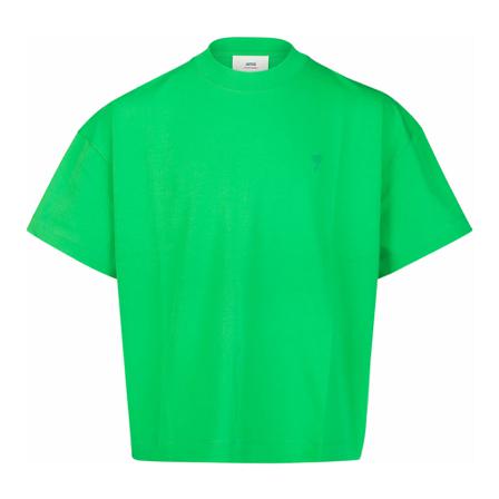 Ami Paris Shirts Grøn, Herre T-shirts, Størrelse: XL
