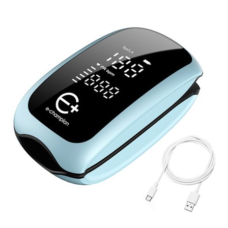 USB Multifunktionel LED Fingerspids Pulsoximeter Blodiltmætningsmåler Sæt Bærbar Nøjagtig SpO2-måler til Børn