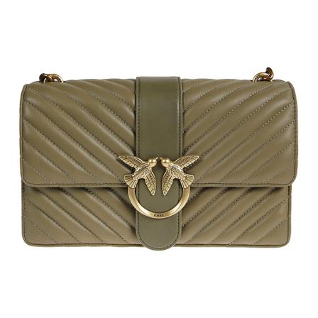 Pinko, Shoulder Bags Zielony, Kobieta, Rozmiar: ONE Size