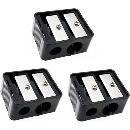 3 stk. Brynspissere Dobbelthulls Plastspisser Kosmetisk Penn Manuell Bærbar Spisser