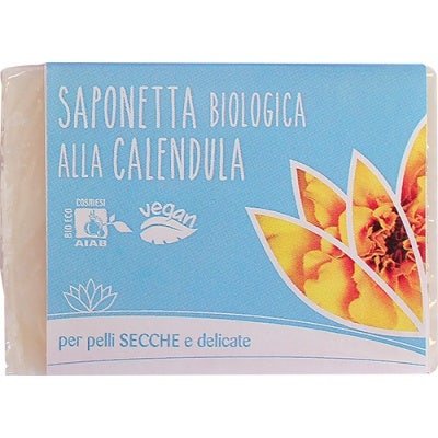 Fior di Loto Saponetta Calendula Bio 100g
