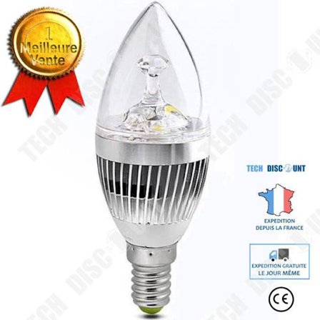 LED-lampa - TD - 5W - E14 - Kallvit - Inomhus/Utomhusbelysning