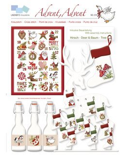 Kreuzstichvorlagen Advent