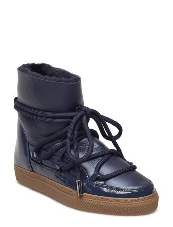 Gloss Shoes Boots Ankle Boots Ankle Boot - Flat Sininen Inuikii