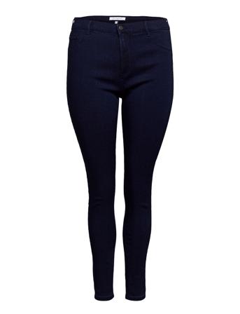 Carstorm Push Up Hw Sk Jeans Dbd Skinny Jeans Blå ONLY Carmakoma