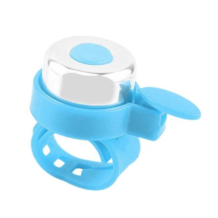 Universelle cykelklokker til børnecykler Advarsel Nem justerbar remmontering til styr Forskellige stilarter orange farve