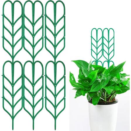 Trädgårdsspaljé för klätterväxter (9-pack) Plast inomhusspaljé