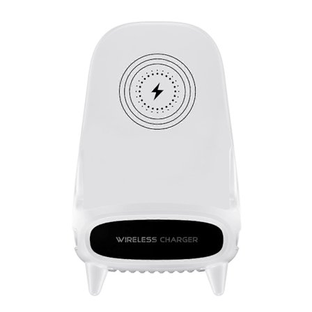 Högtalare Portabel Snabb Laddare Telefonhållare Mini Stol Telefon Trådlös Laddare RW