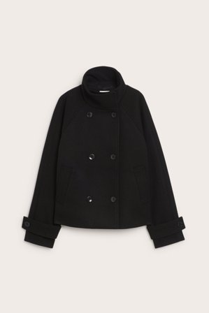 Kappahl | Kort jacka Svart S | Svart