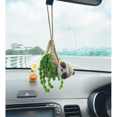 Søt dovendyr bakspeilholder, heklet hengende ornament til bil, nydelig gave til kjærester, bildekorasjon