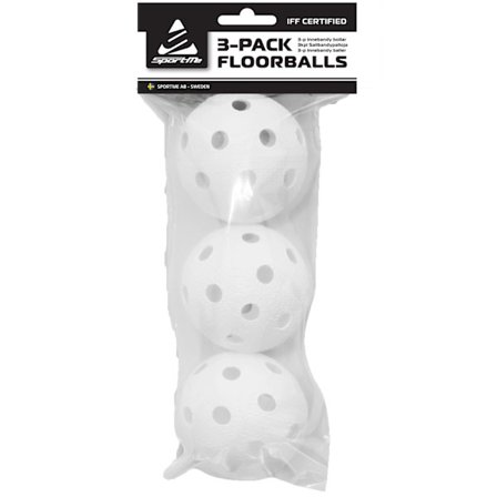 Innebandybollar 3-pack IFF-godkända