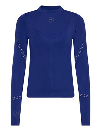 Asmc Tpr Ls Langermet Skjorte Blå Adidas By Stella McCartney*Betinget Tilbud