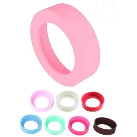 Vattenflaska Botten Silikon Sleeve 2,56" Pinkcups - 2 Delar