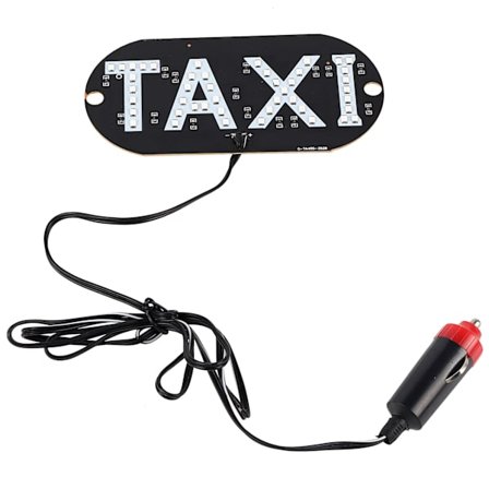 12V Taxi Vindrute Hyttindikatorlampa Skylt Vindruta LED-lampa