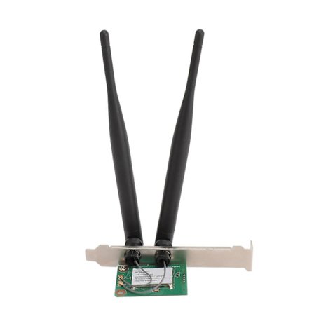 BCM4323 WiFi-kort 300Mbps 2.4G 5G Dual Band Indbygget 9-pin USB Trådløst Netværkskort Adapter med Dobbelt Antenne til PC