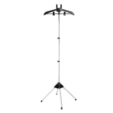 Dampstativ - Foldbart teleskopisk tøjdampstativ, bøjle til dampning af tøj, dampstativ til tøj