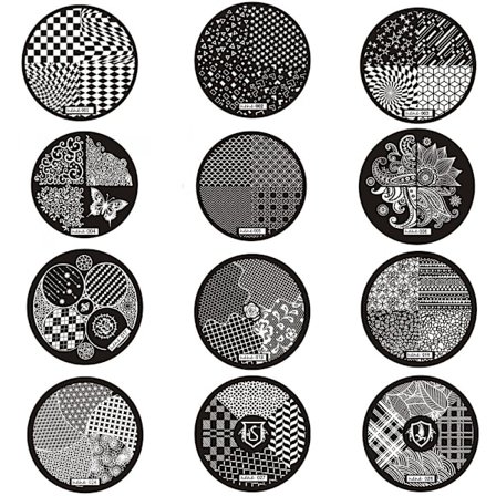 Nail Art leimaus, leimauslevy