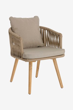 Kave Home - Stol Hemilce, 2-pk - Brun - Spisestoler - Fra Homeroom