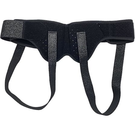 Brokbuksbælte til mænd og kvinder, L Lyskebrok Truss Støtte til Dobbelt Lyskebrok eller Sport Truss med