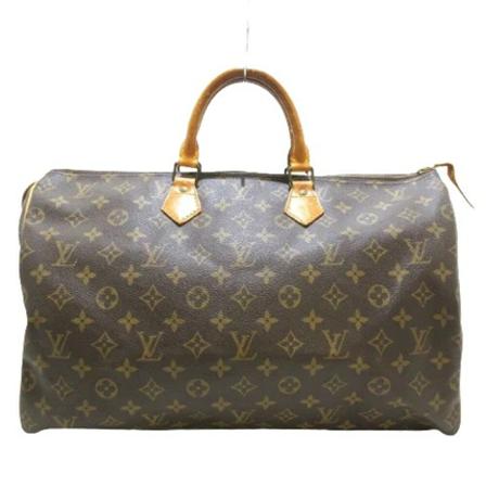Louis Vuitton Vintage Pre-owned Canvas handTass , Bruin , Dames , Maat: ONE Size Vintage Tassen