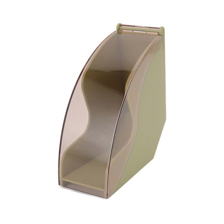 Kaffefilterpapir Opbevaringsboks Støvtæt Plastikholder med Låg Grøn