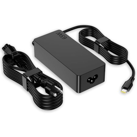 2025 Senaste Modell 65W USB C Laptop Laddare Ersättning för Lenovo ThinkPad T14 T480 T490 X1 Carbon, Yoga 7i/9i, Flex 5 IdeaPad 5i