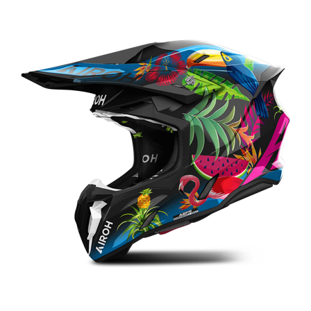 Crossikypärä Airoh Twist 3 Amazonia