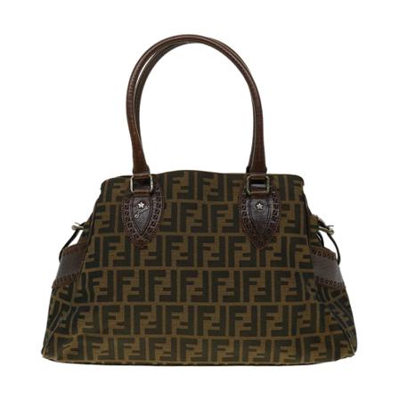 Fendi Vintage, Tote Bags Bruin, Dames, Maat:ONE Size