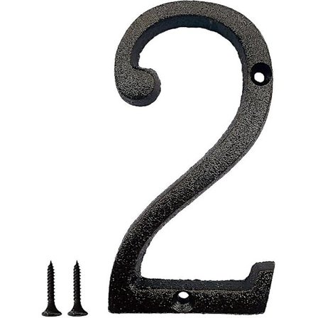 5,5 Tuuman Talonumero, Metalliosoite Numero, Koristelu Ovi, Katu, Postilaatikko