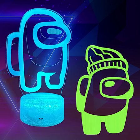 Star Wars nattlampa 3D-lampa, Star Wars-lampa, 3 mönster 3D