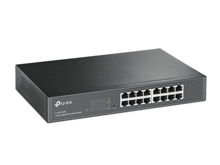 TP-Link JetStream TL-SG1016DE - switch - 16 porter - Styrt - rackmonterbar