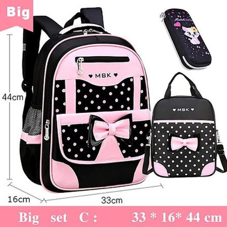 Girls' School Backpack Children School Bag 1 Grade Kids Book Bag Orthopedic Primary Schoolbag Princess Backpack Mochila Infantil