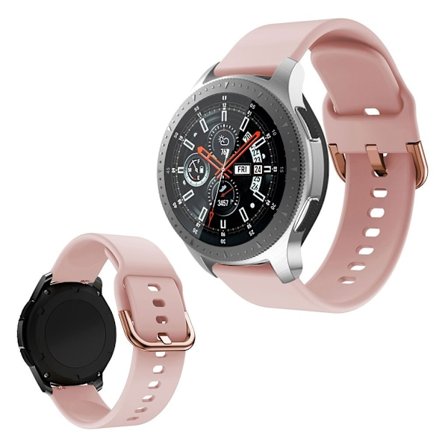 Samsung Galaxy Watch (46mm) klockarmband i silikon - Rosa