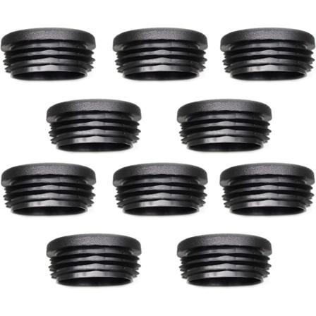 10-pack runda vingpluggar med en diameter på 35 mm, rörpluggar,