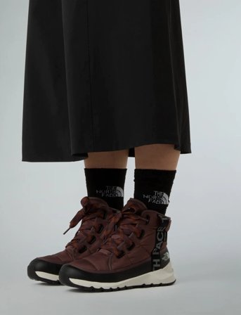 The North Face W Thermoball Lace Up Luxe Wp - Brown - 36