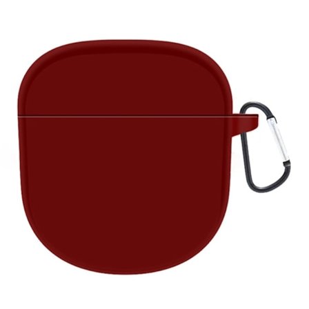 BOSE QuietComfort Earbuds II silikonfodral med spänne - Vinröd