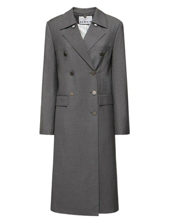 REMAIN Birger Christensen | Light Wool Relaxed Coat | 38