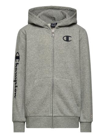 Hooded Full Zip Sweatshirt Grey Champion