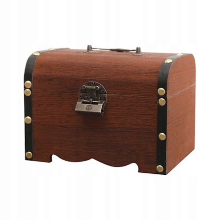 Puinen säästöpossu. Monipuolinen säästölippa