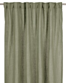 Multibandslängd enfärgad 100% lin Julie 2-pack Grön - Svanefors