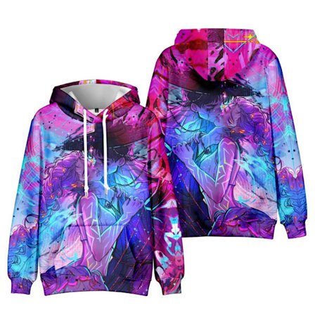 KPop Demon Hunters Huppari 3D-printti Pullover Huppari Miehille Naisille